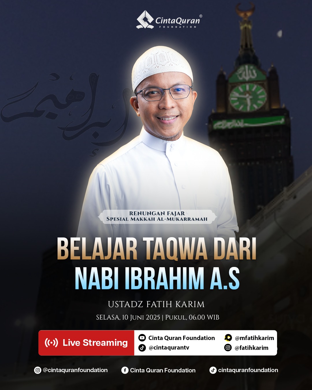 Belajar Taqwa Dari Nabi Ibrahim a.s.